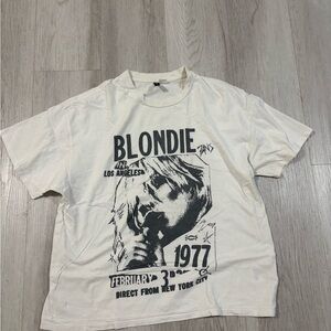 Divided Blondie Graphic womens T-Shirt - Cream